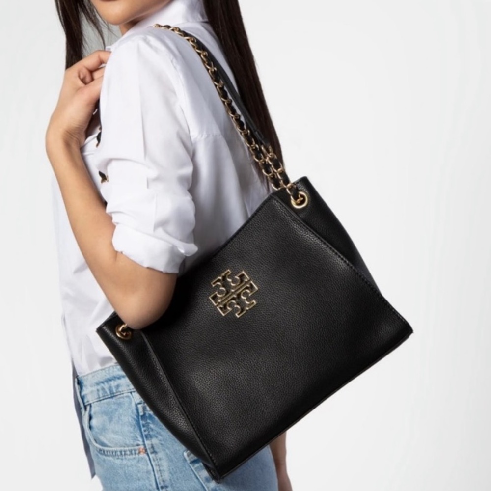 Tory Burch Britton Slouchy Chain Tote